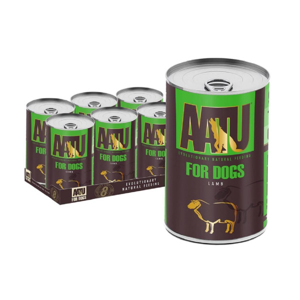 AATU For Dogs Lamb Tins 羊肉全配方狗罐頭 400g